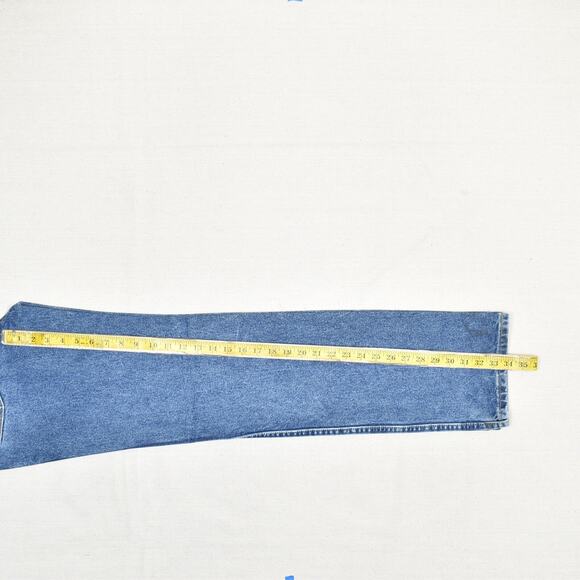 Wrangler Men Jeans Straight Cowboy Western Cotton Blue Size 40x34 George Strait - Picture 5 of 8